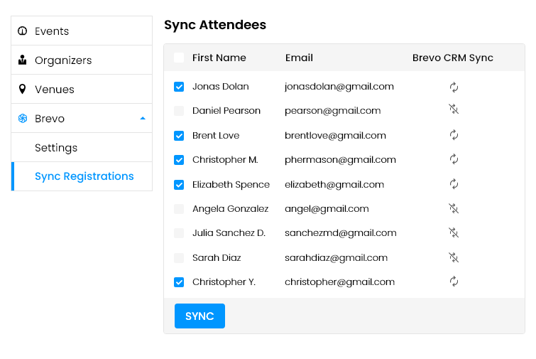 Automatic Sync