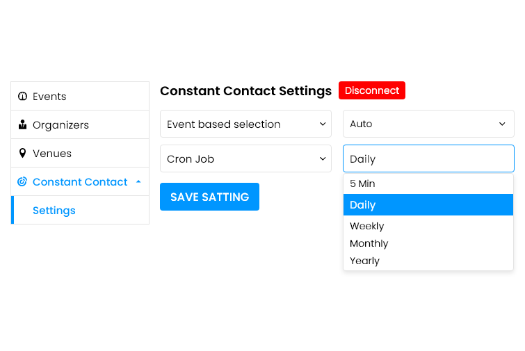 Cron Job Based Sync