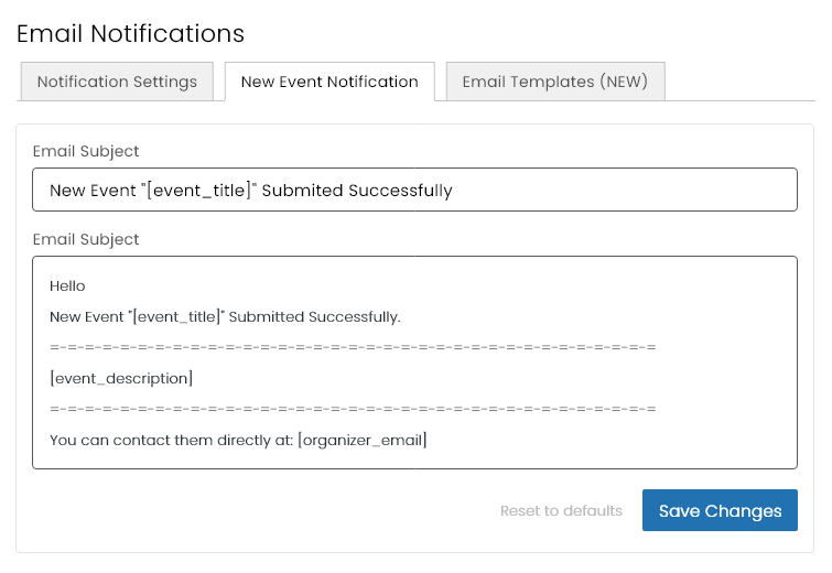 Adding Events