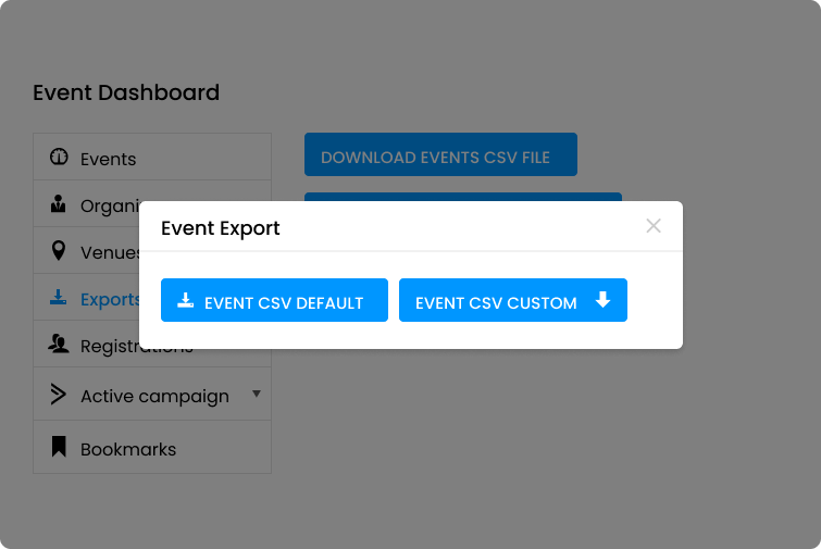 Export Options