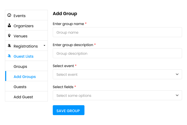 Add Guests