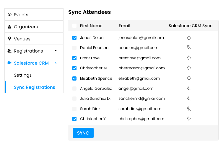 Manual Sync