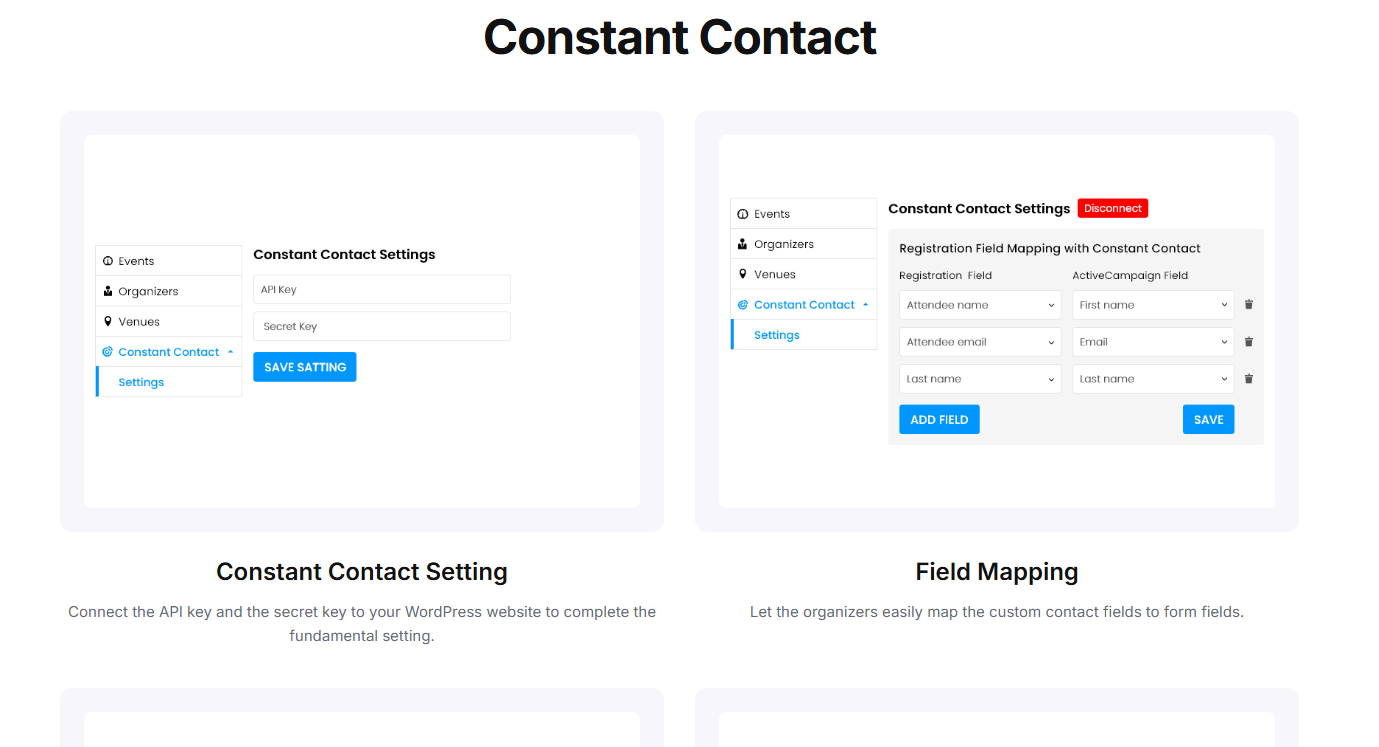 Constant Contact demo
