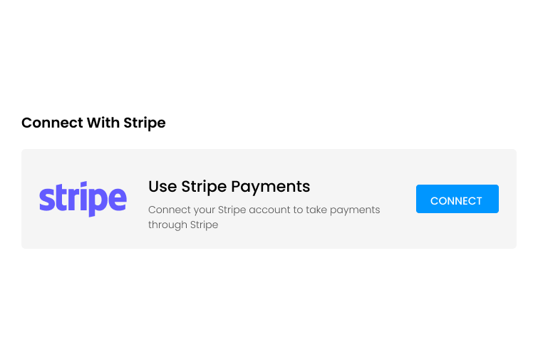 Stripe Connection